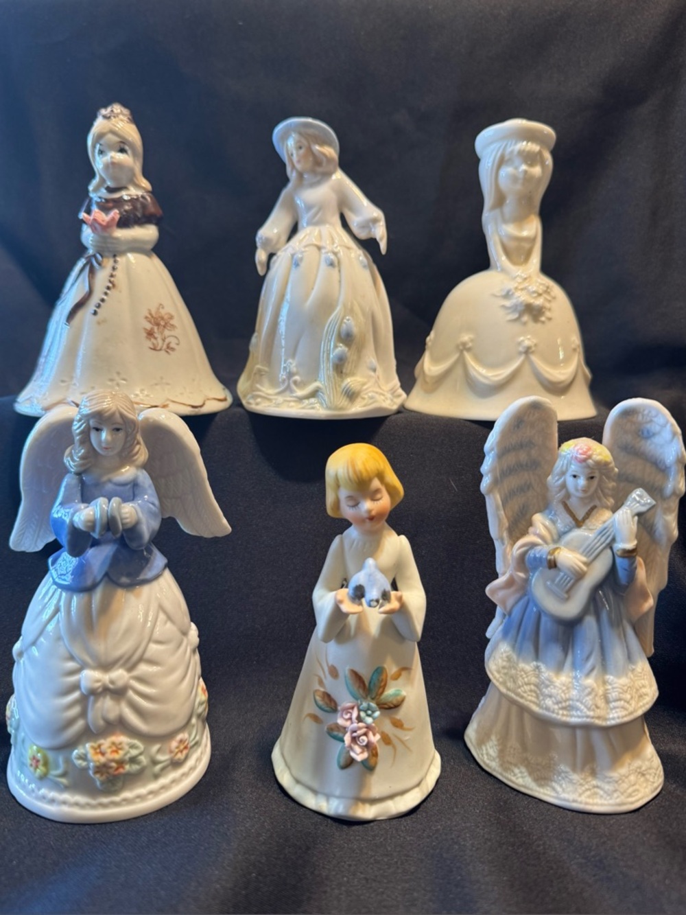Lot of 6 Vintage Bells